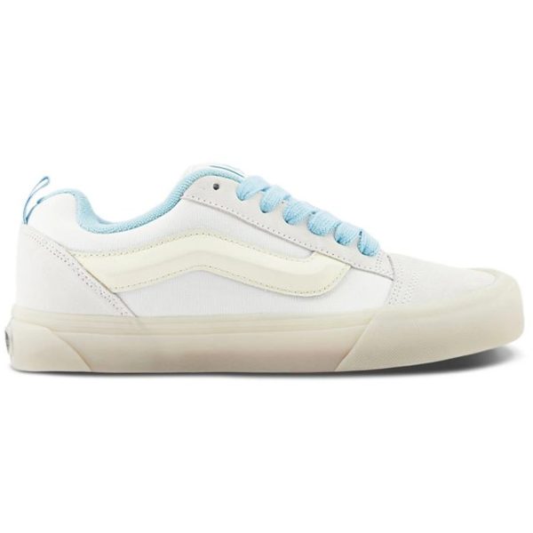 Vans Knu Skool White Blue Glow in the Dark