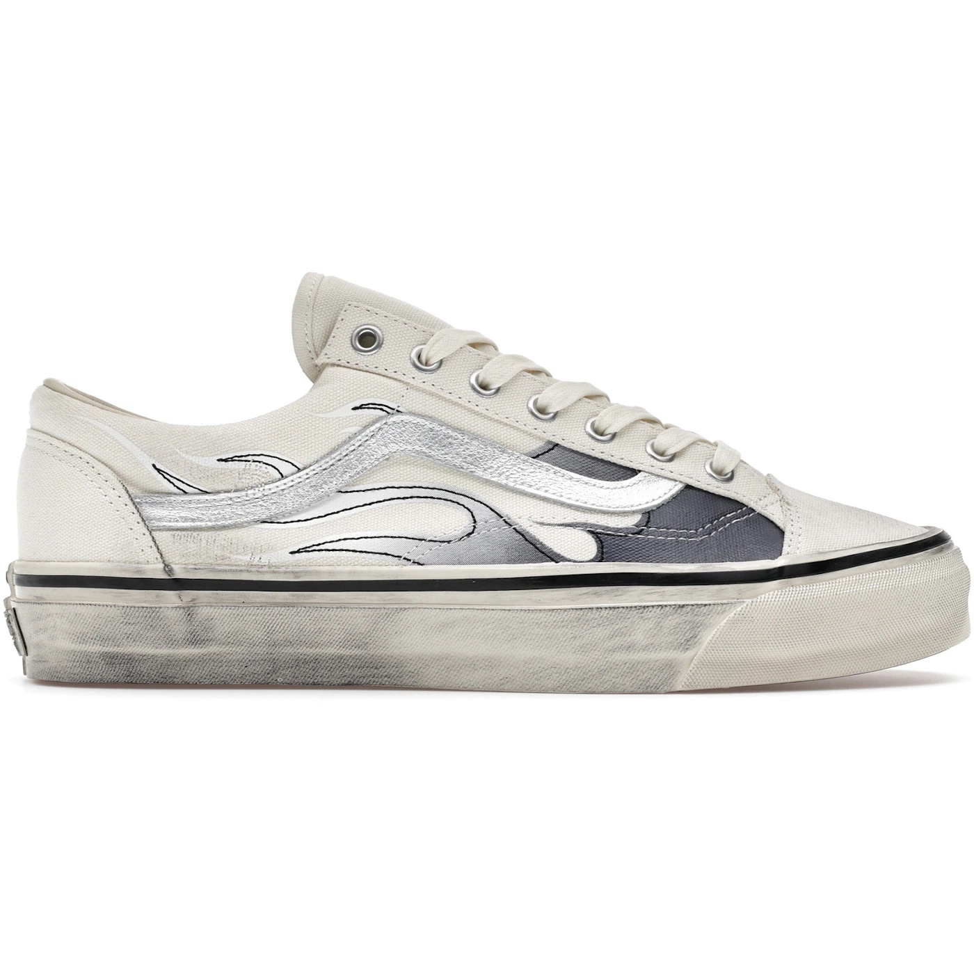 Vans LX Old Skool Archive Flame White 2 Vans LX Old Skool Archive Flame White 2