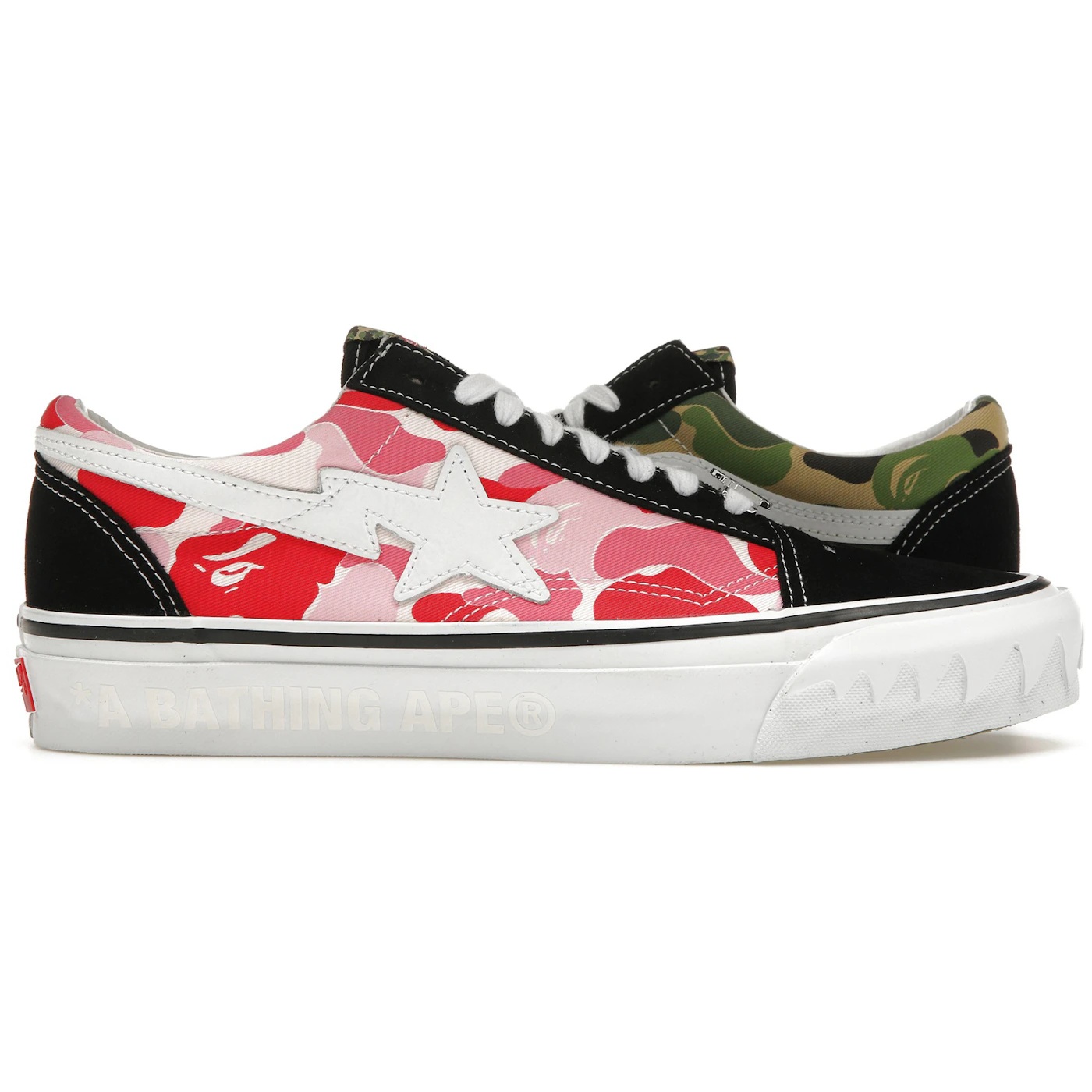 Vans LX Old Skool Bape ABC Multi-Camo 1 Vans LX Old Skool Bape ABC Multi Camo 1