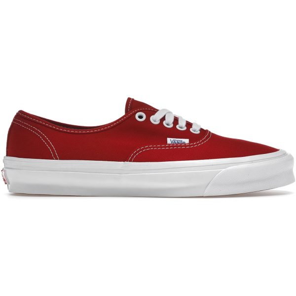Vans OG Authentic LX Red
