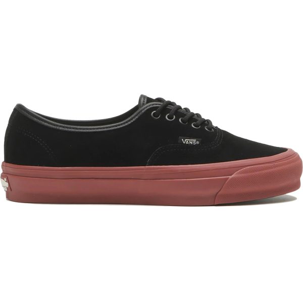 Vans OTW Authentic 44 Siped Vibram Platinum Suede Black Red Ochre