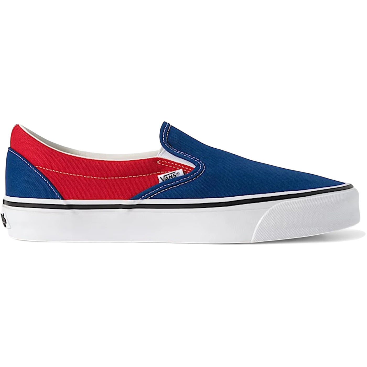 Vans OTW Classic Slip-On 98 Engineered Garments Racing Red True Blue 2 Vans OTW Classic Slip-On 98 Engineered Garments Racing Red True Blue