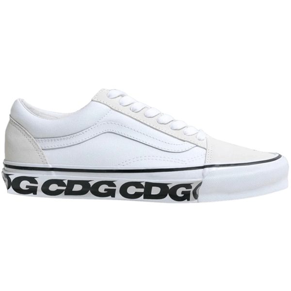 Vans Old Skool Commes des Garcons White