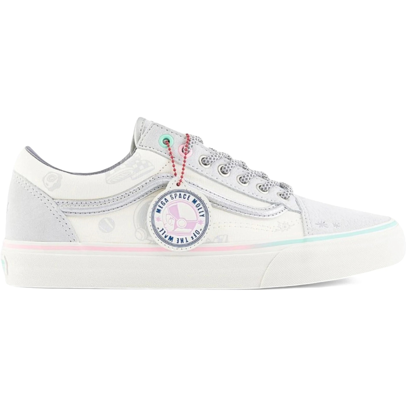 Vans Old Skool Pop Mart Space Molly Reflective Marshmallow 2 Vans Old Skool Pop Mart Space Molly Reflective Marshmallow 3