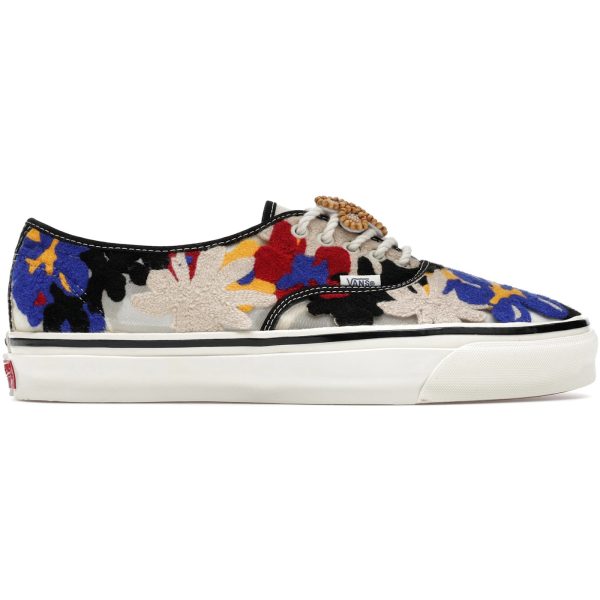 Vans Premium Authentic Needlework White Red Blue