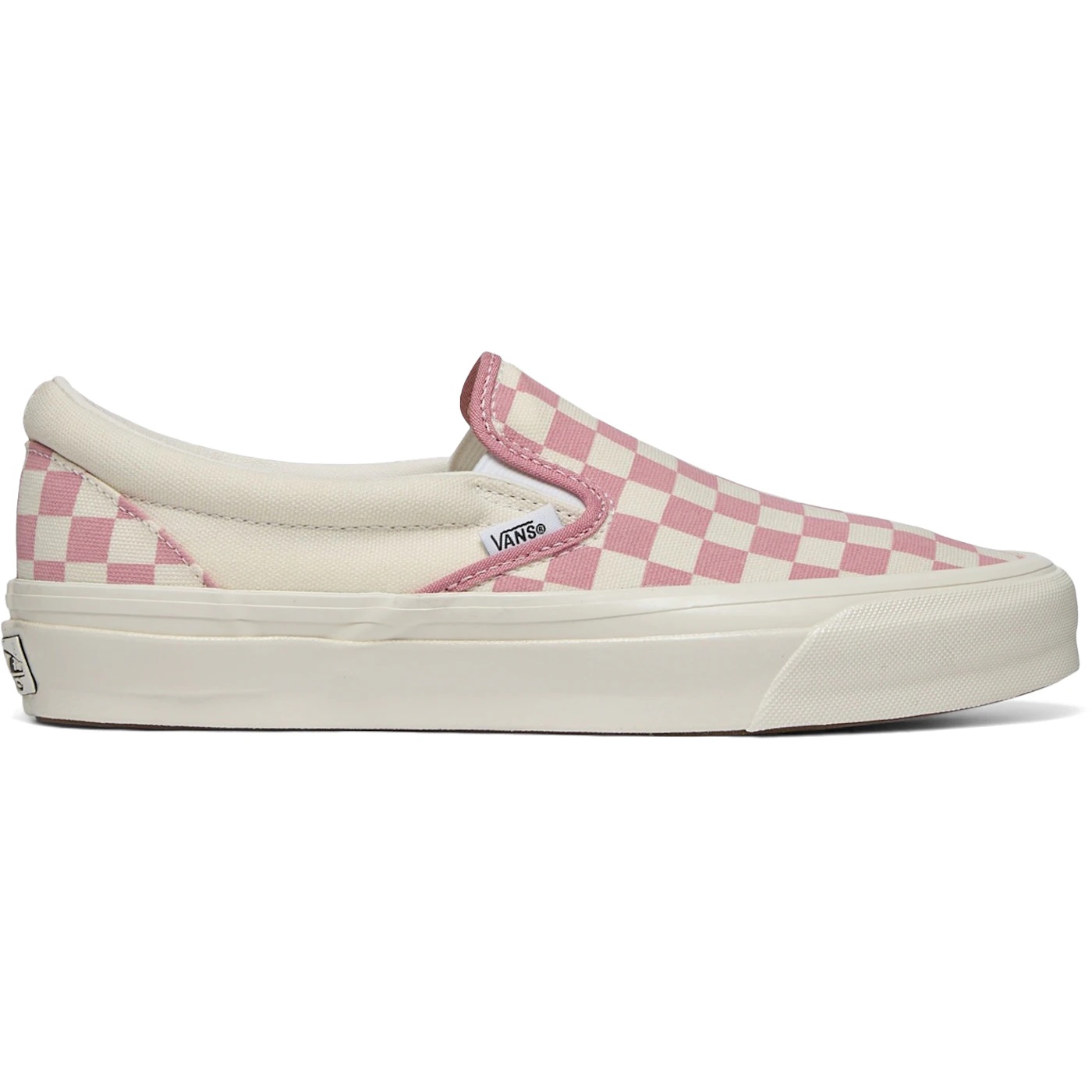 Vans Premium Classic Slip-On 98 LX Checkerboard Dawn Pink 2 Vans Premium Classic Slip On 98 LX Checkerboard Dawn Pink 3