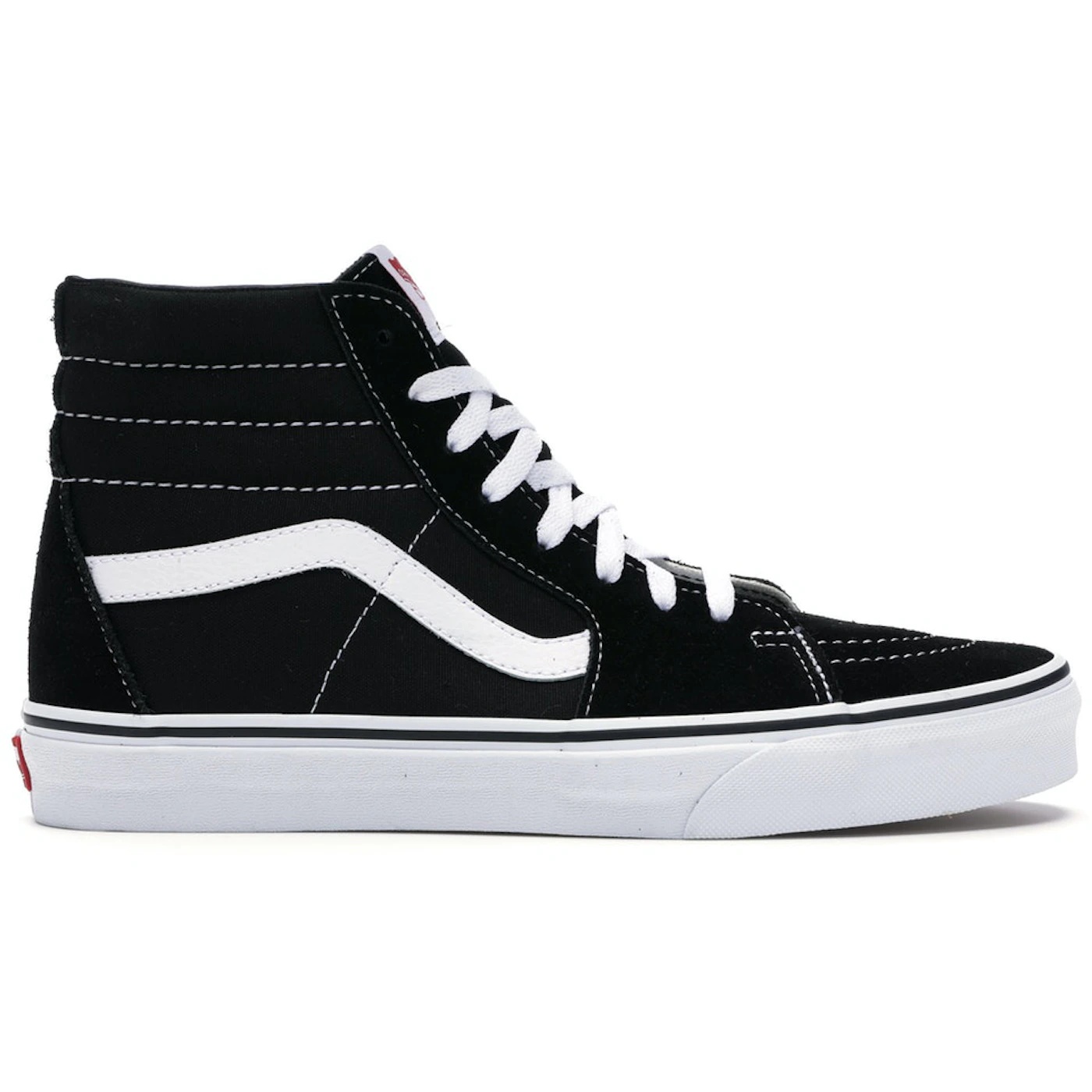 Vans Sk8-Hi Black White 3 Vans Sk8-Hi Black White