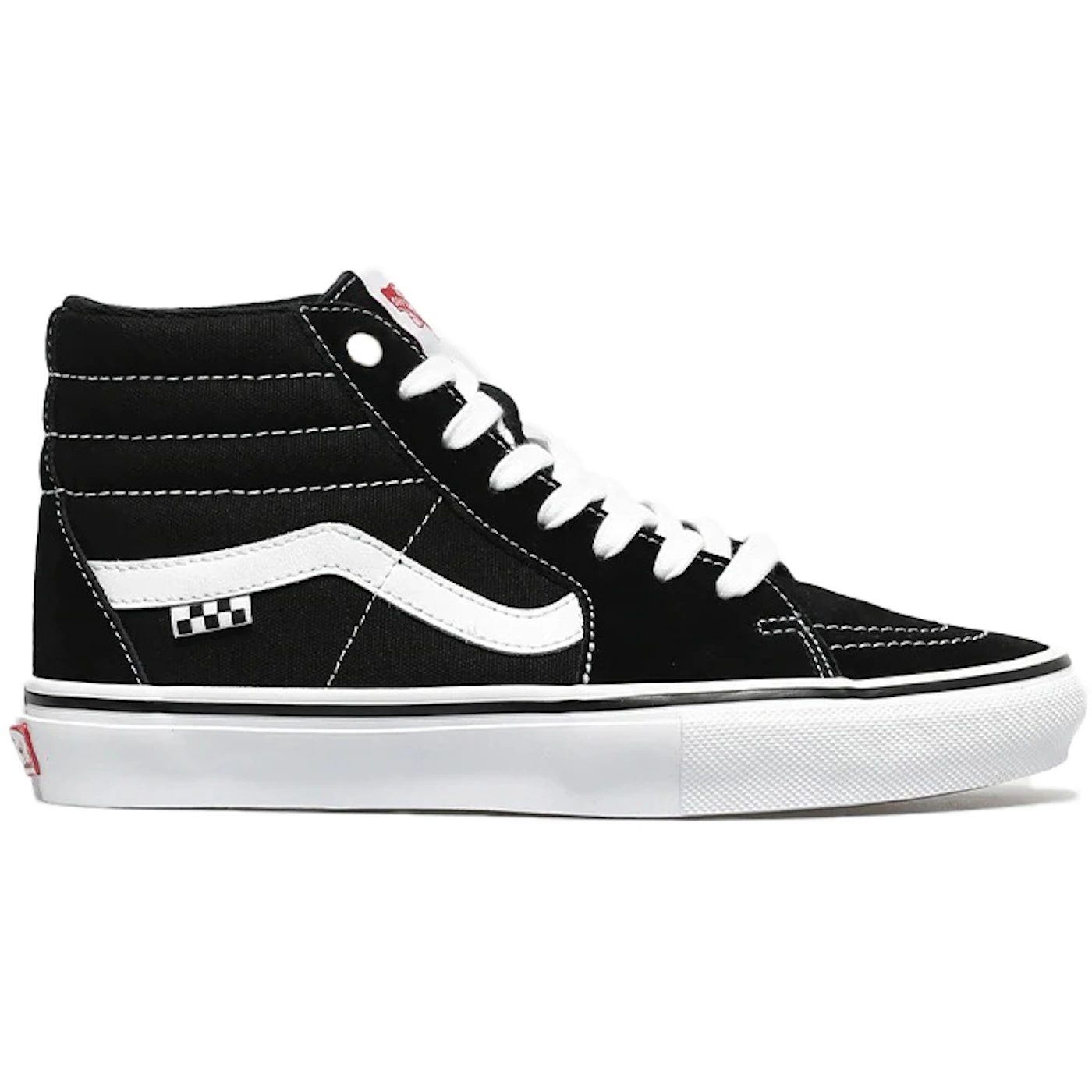 Vans Sk8-Hi Black White Checkerboard 2 Vans Sk8-Hi Black White Checkerboard