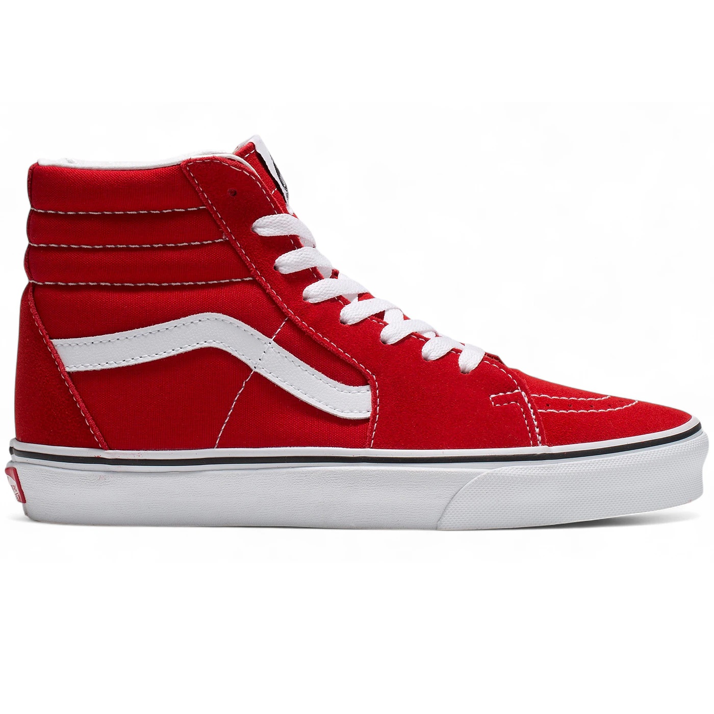 Vans Sk8-Hi Racing Red White 1 Vans Sk8 Hi Racing Red White 1