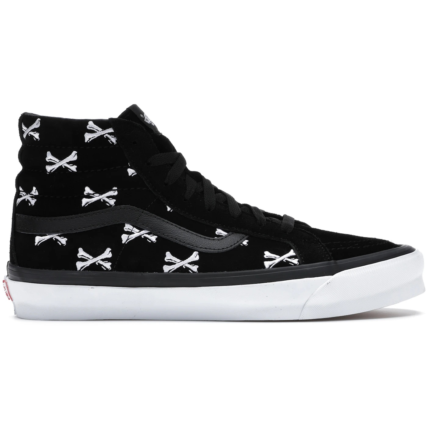 Vans Sk8-Hi WTAPS Bones Black 3 Vans Sk8-Hi WTAPS Bones Black