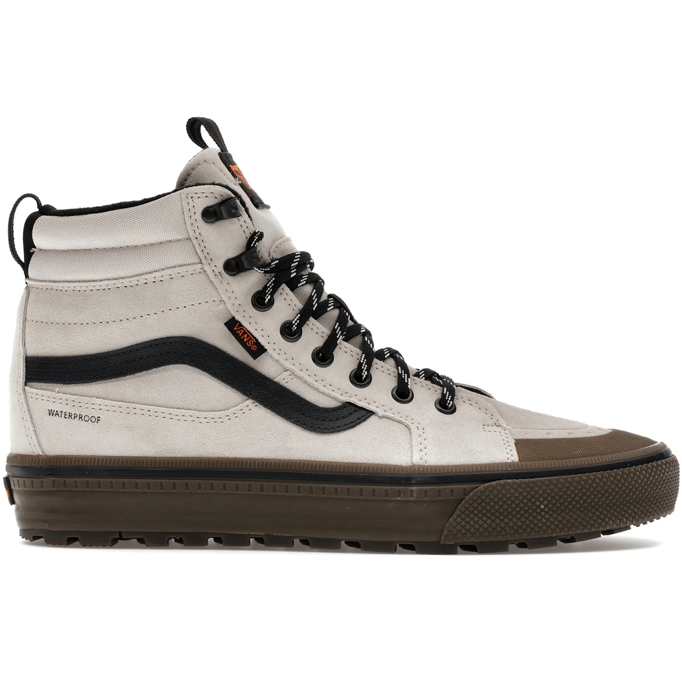 Vans Sk8-Hi Waterproof Oatmeal Beige Black 1 Vans Sk8 Hi Waterproof Oatmeal Beige Black 1