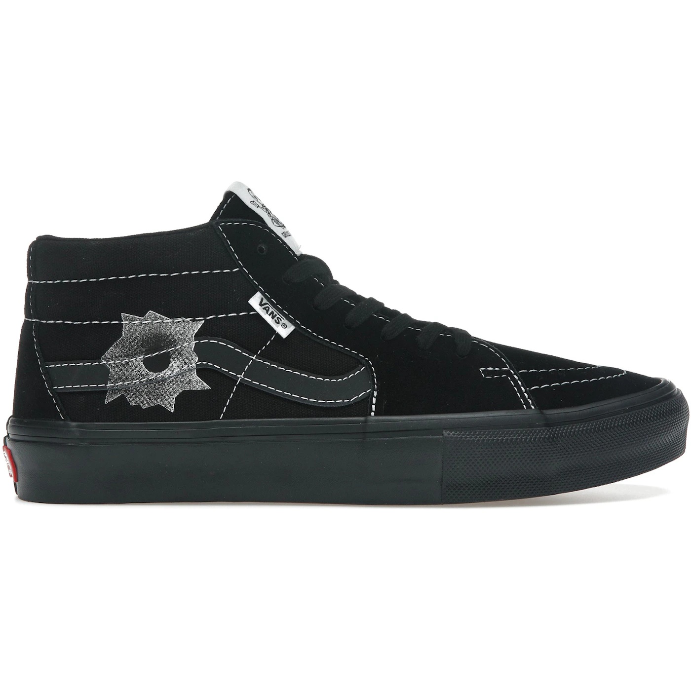 Vans Skate Grosso Mid Supreme x Nate Lowman Black 4