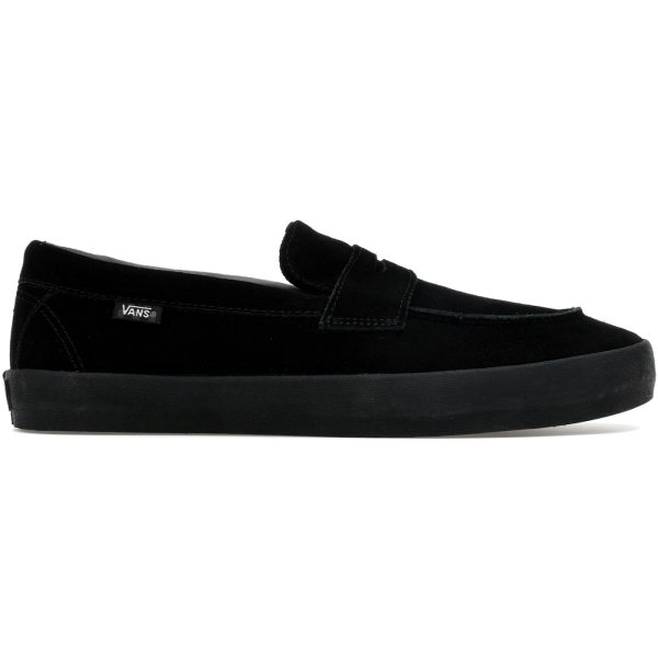 Vans Skate Loafer Black Suede