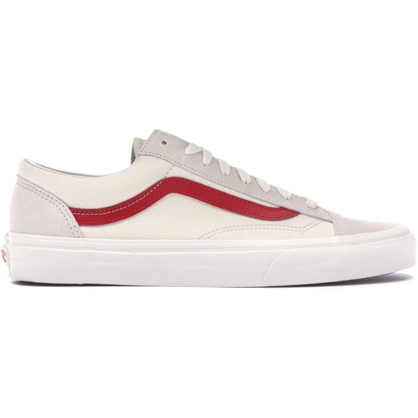 Vans Style 36 Marshmallow Racing Red
