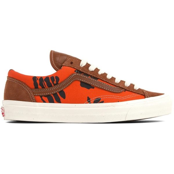 Vans Style 36 Modernica Orange Hawaiian Print
