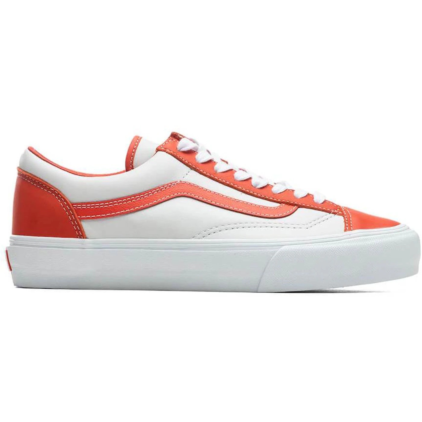 Vans Style 36 VLT LX White Orange 2 Vans Style 36 VLT LX White Orange 2