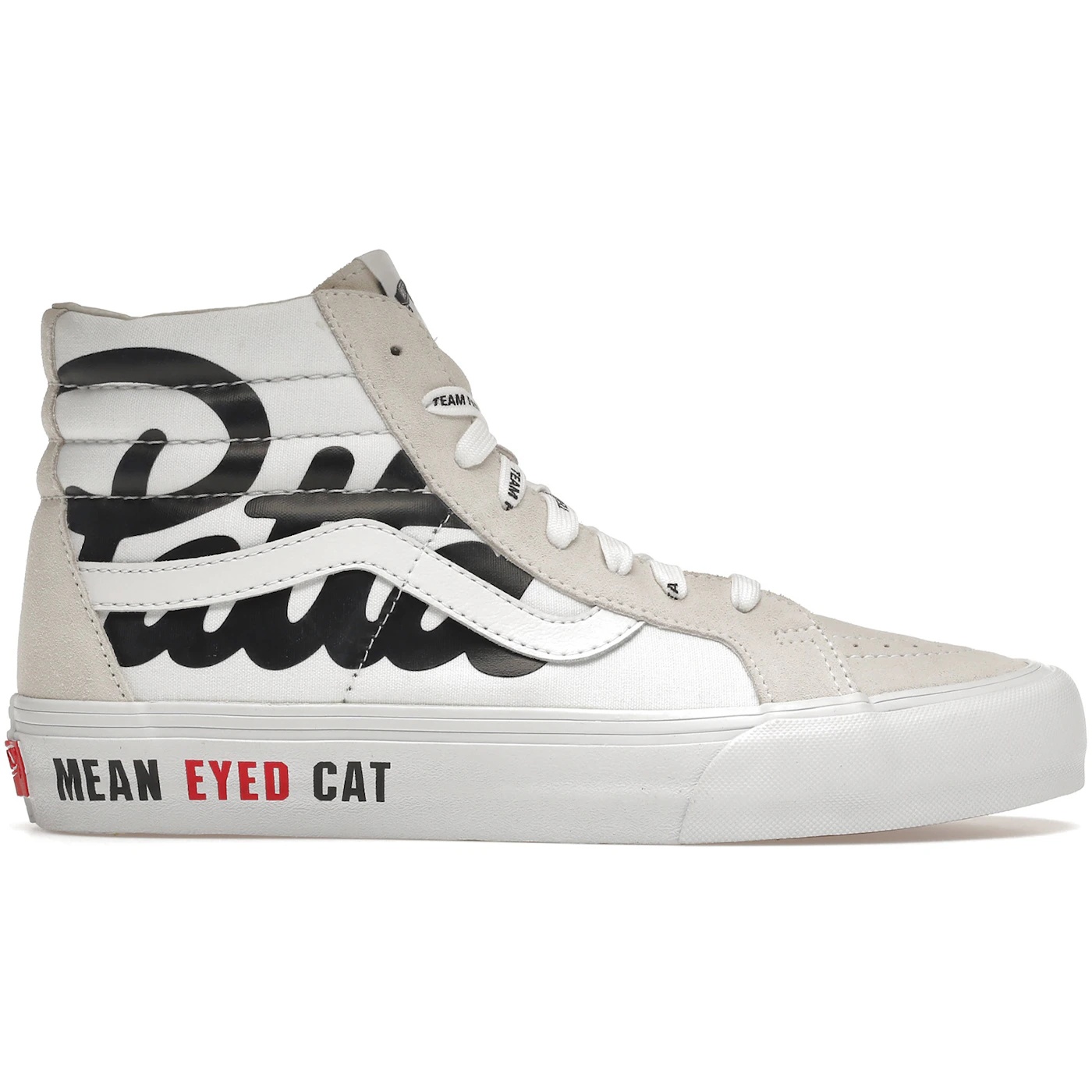Vans UA Sk8-Hi Reissue VLT LX Patta Mean Eyed Cat White 2 Vans UA Sk8 Hi Reissue VLT LX Patta Mean Eyed Cat White 2