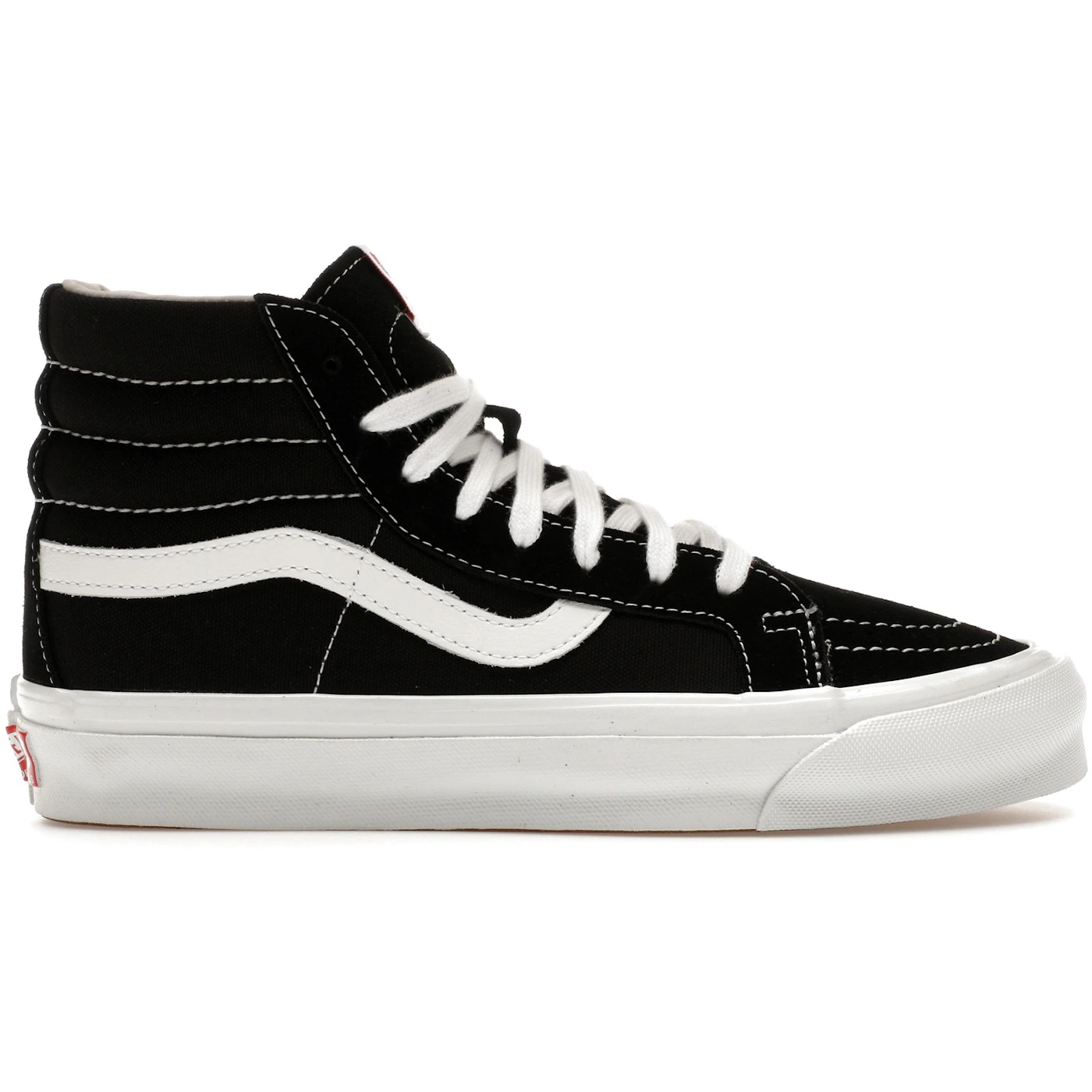 Vans Vault OG Sk8-Hi LX Black True White 2 Vans Vault OG Sk8 Hi LX Black True White 2