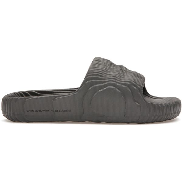 adidas Adilette 22 Slides Grey Five