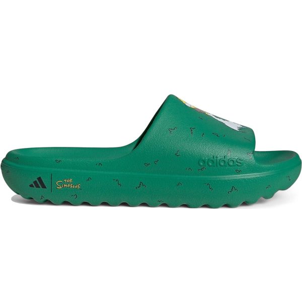 adidas Adilette Lumia Slides The Simpsons Court Green