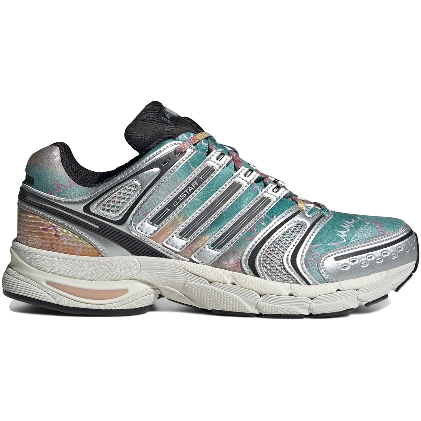 adidas Adistar Control 5 Silver Metallic Core Black Supplier Colour 2 adidas Adistar Control 5 Silver Metallic Core Black Supplier Colour 1