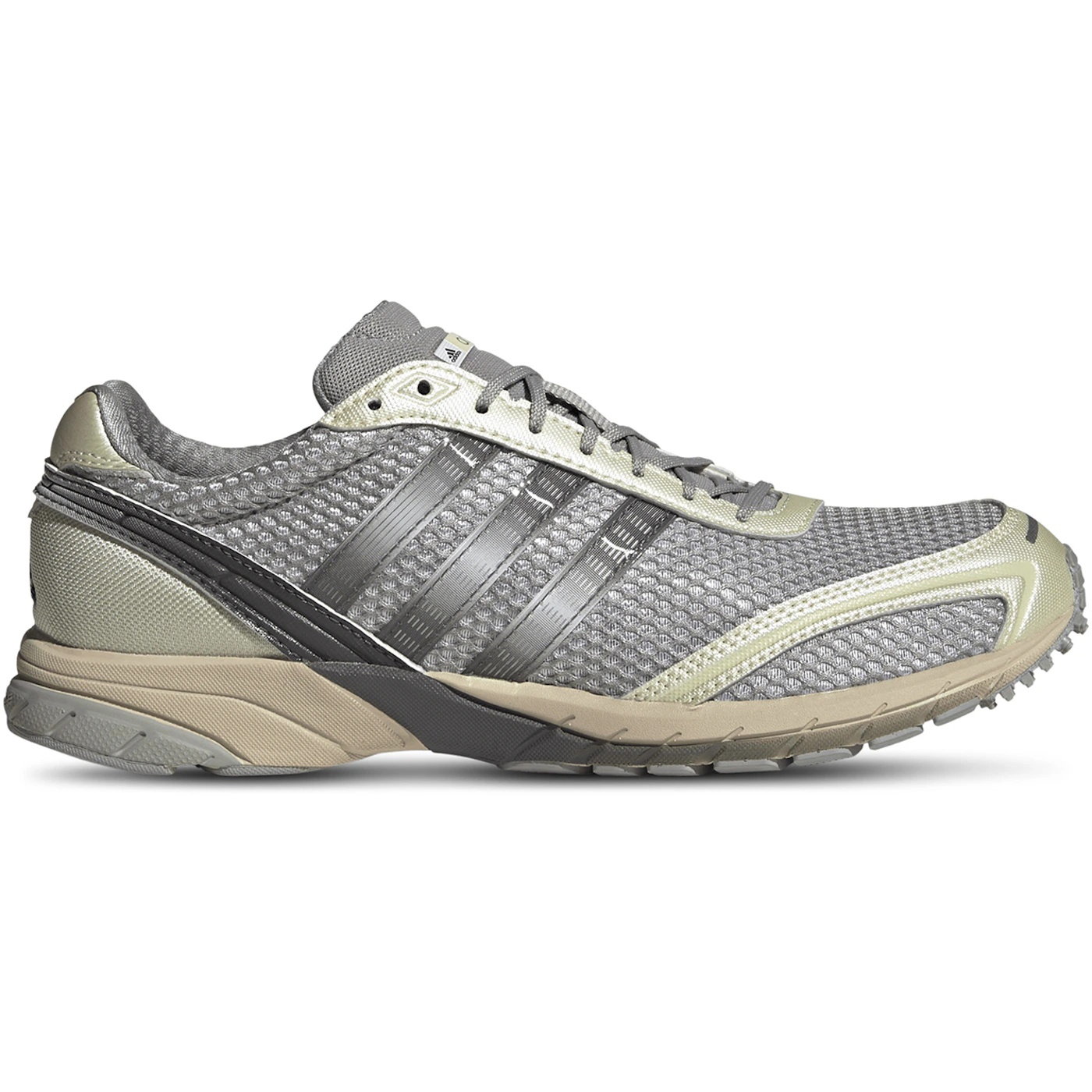 adidas Adizero Adios OG Grey Four Ice Gold Metallic (Womens) 1 adidas Adizero Adios OG Grey Four Ice Gold Metallic Womens 2