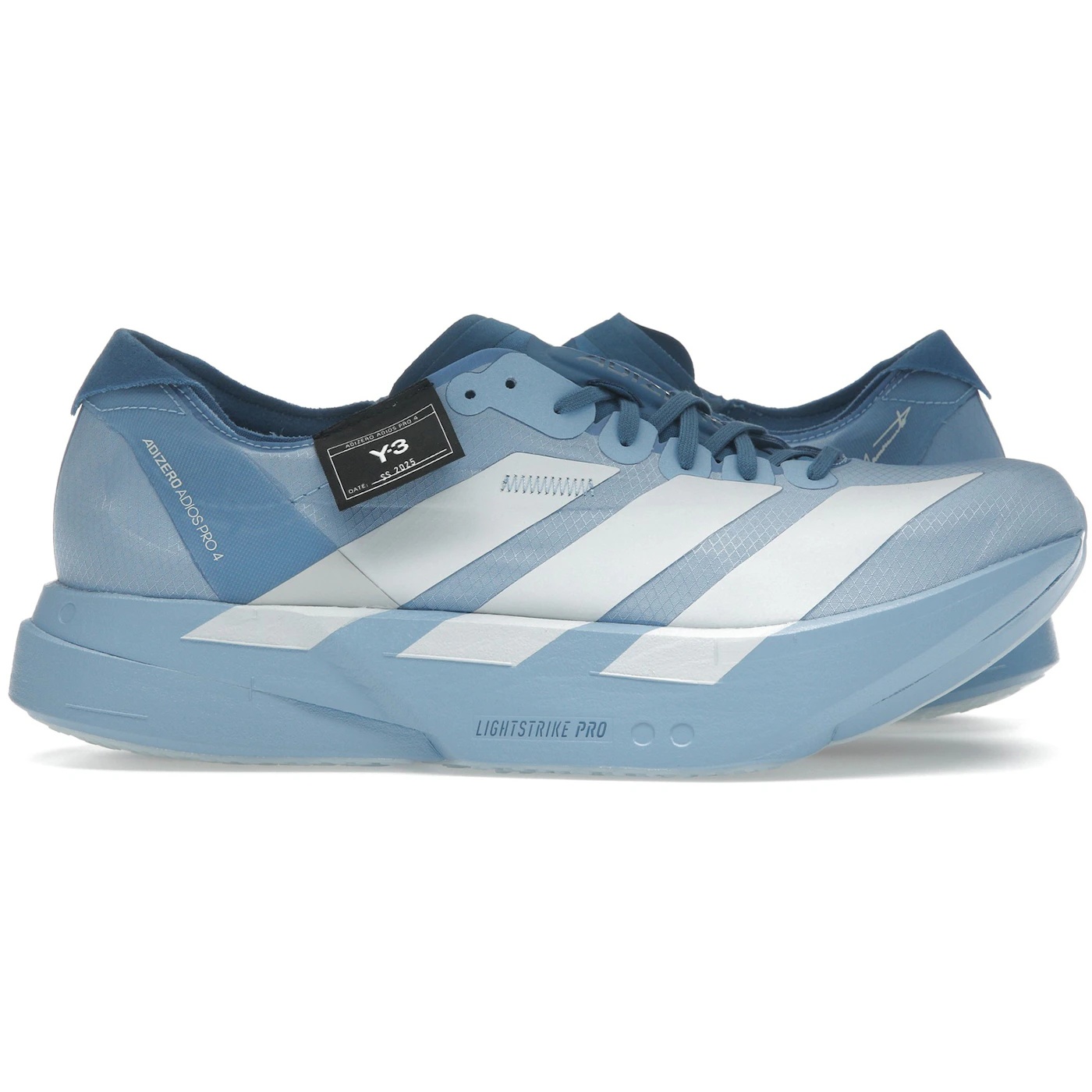 adidas Adizero Adios Pro 4 Y-3 Ash Blue 1 adidas Adizero Adios Pro 4 Y 3 Ash Blue 3