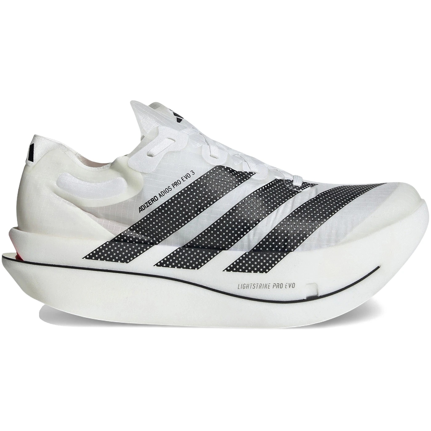 adidas Adizero Adios Pro Evo 3 White Black 2 adidas Adizero Adios Pro Evo 3 White Black 2