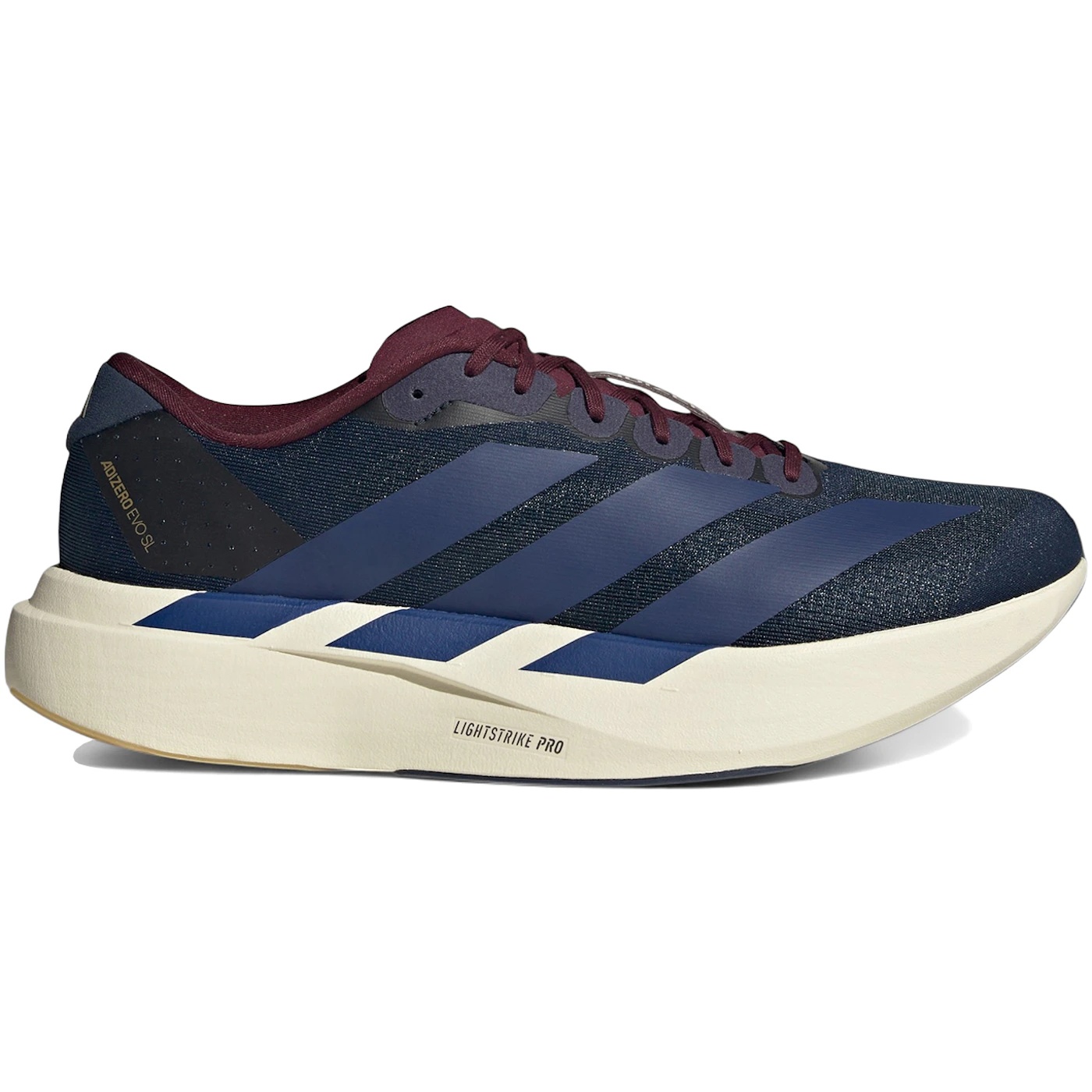 adidas Adizero Evo SL Collegiate Navy Maroon 1 adidas Adizero Evo SL Collegiate Navy Maroon 1