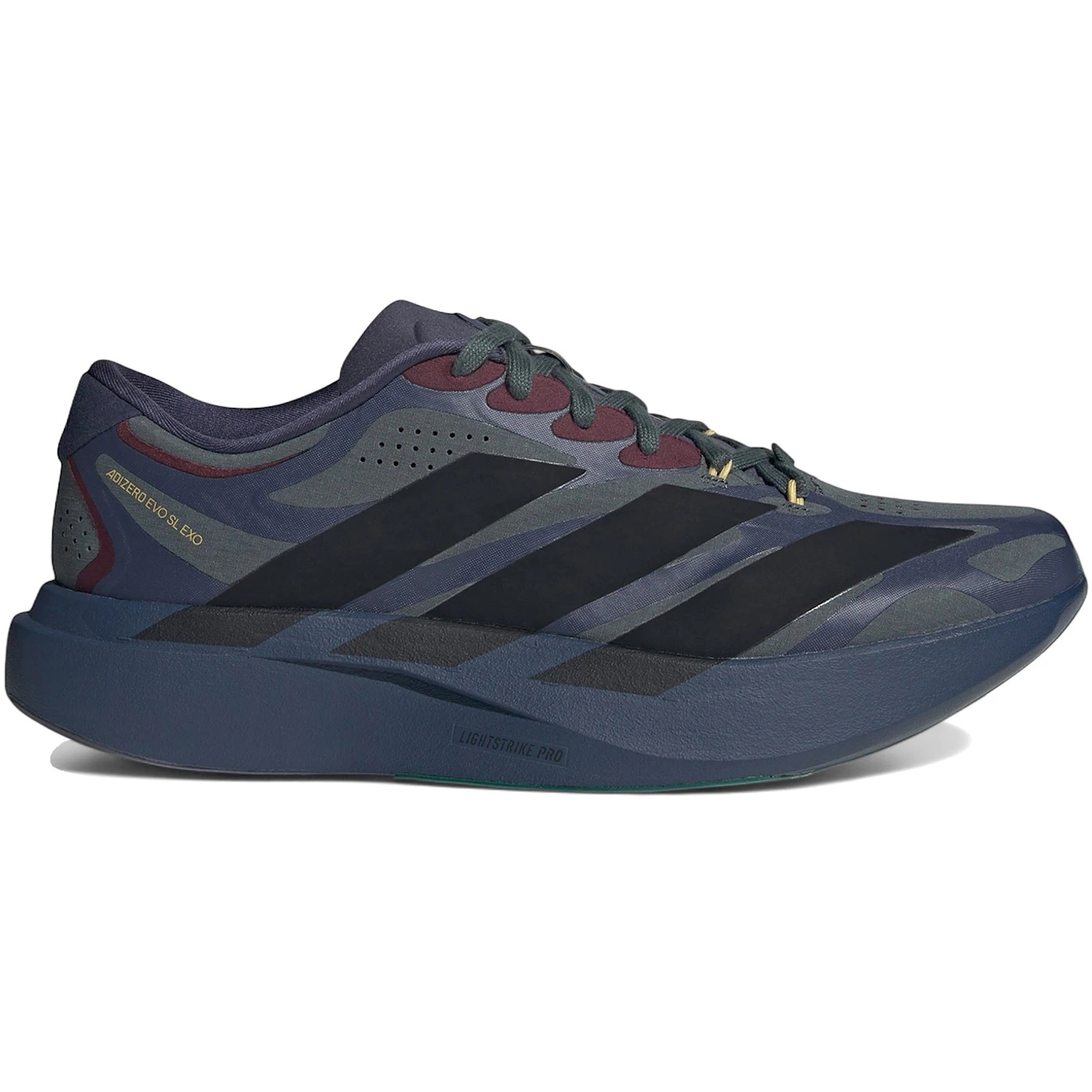 adidas Adizero Evo SL EXO Collegiate Navy Black Pyrite 1 adidas Adizero Evo SL EXO Collegiate Navy Black Pyrite 2