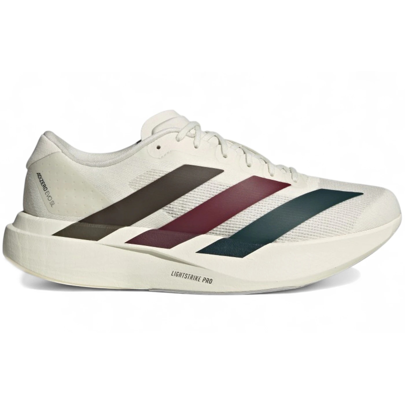 adidas Adizero Evo SL Grey Shadow Olive Maroon 2 adidas Adizero Evo SL Grey Shadow Olive Maroon 3