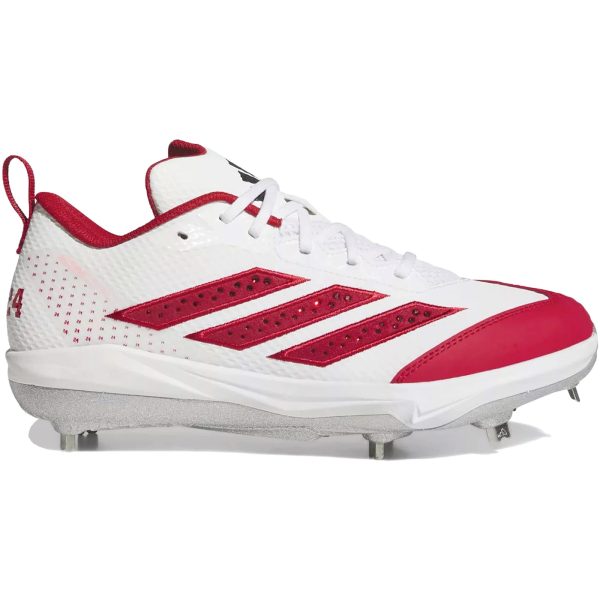 adidas Adizero Instinct .0 Pitching Toe Nijaree Canady Cloud White Team Power Red 2 Core Black (Womens)