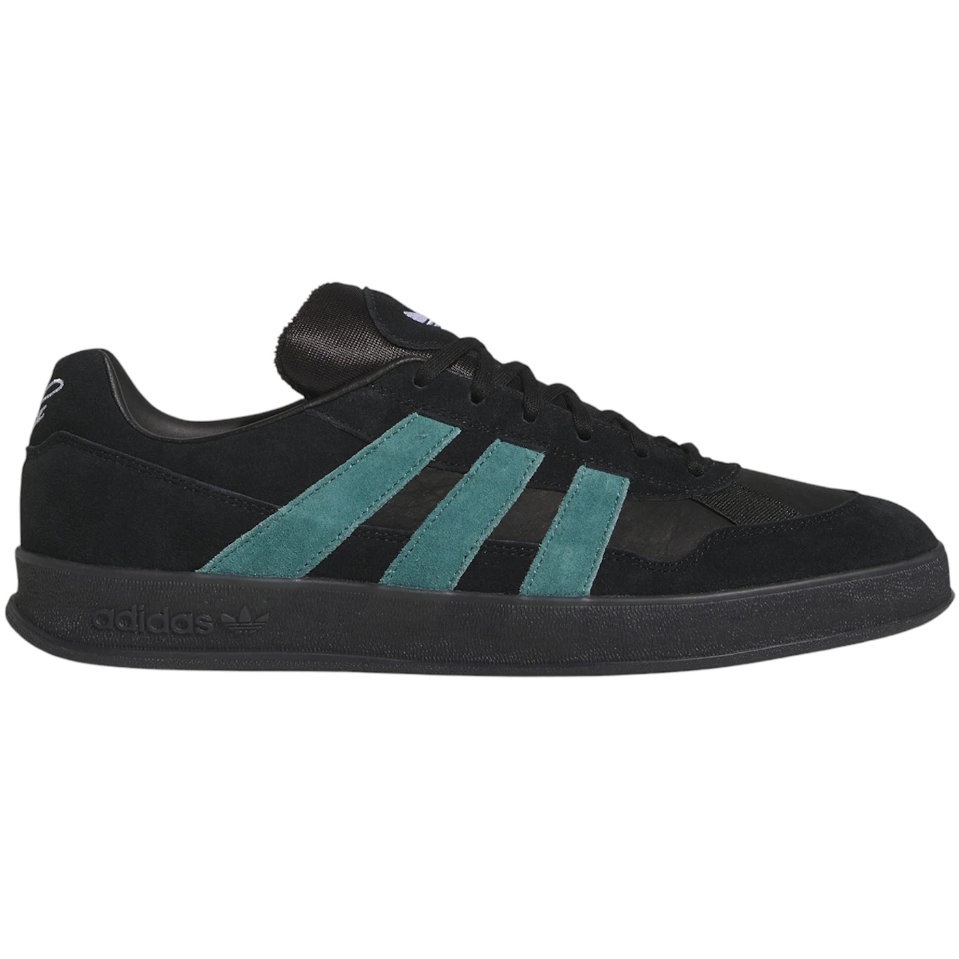 adidas Aloha Super Black Preloved Teal 1 adidas Aloha Super Black Preloved Teal 3