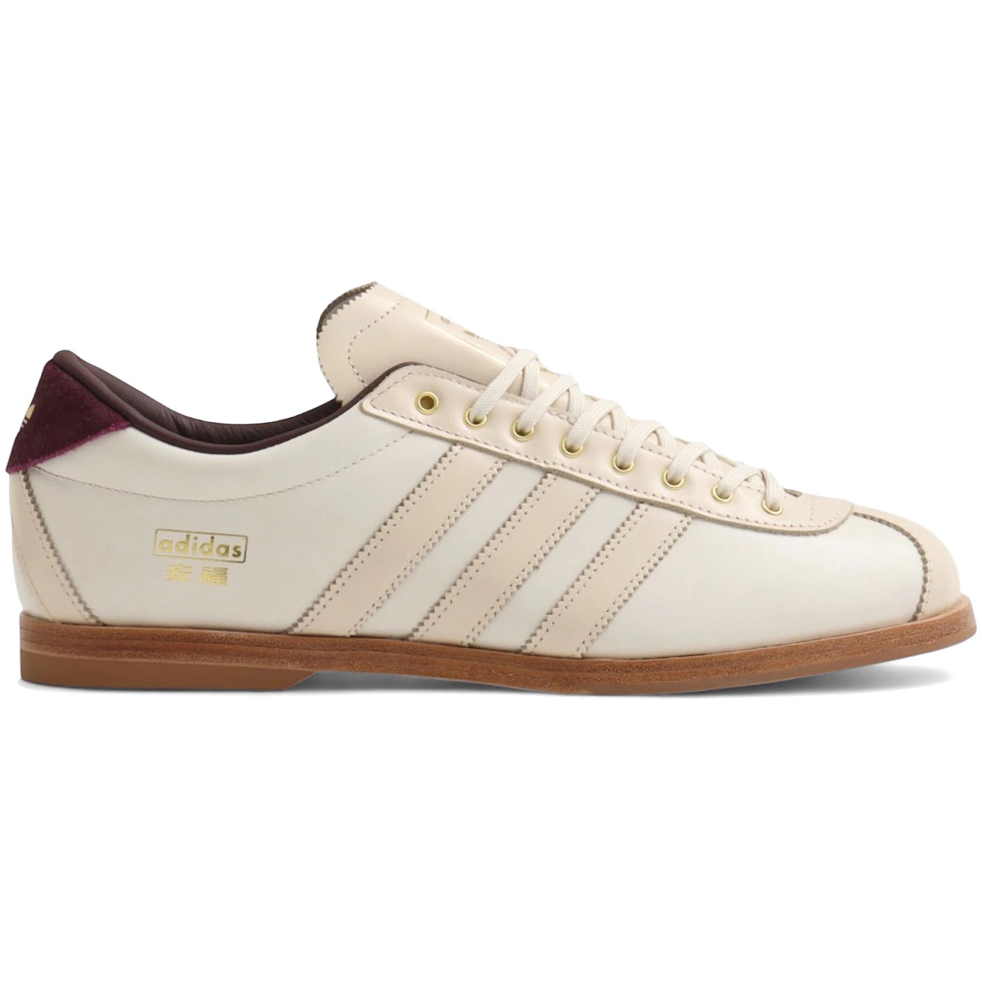 adidas Bowling Shoe Anfu Cream Tan 1 adidas Bowling Shoe Anfu Cream Tan 1