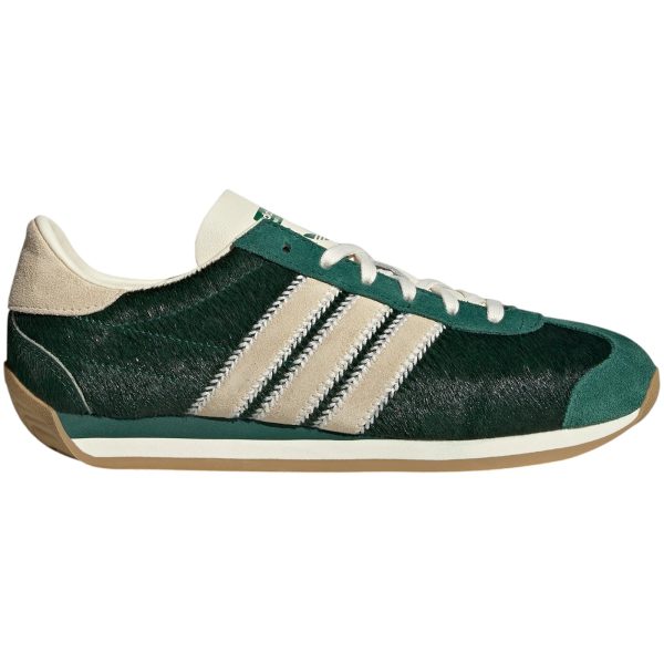 adidas Country OG Collegiate Green Cream White Pony Hair (Womens)