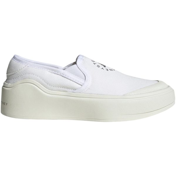 adidas Court Slip-On by Stella McCartney Cloud White Core Black