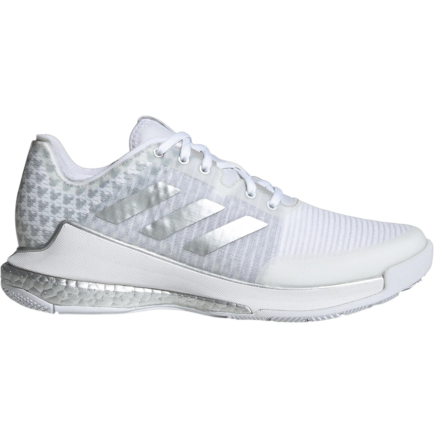 adidas Crazyflight 1.0 100 Disney Cloud White Silver Metallic Grey Two (Womens) 2 adidas Crazyflight 10 100 Disney Cloud White Silver Metallic Grey Two Womens 3
