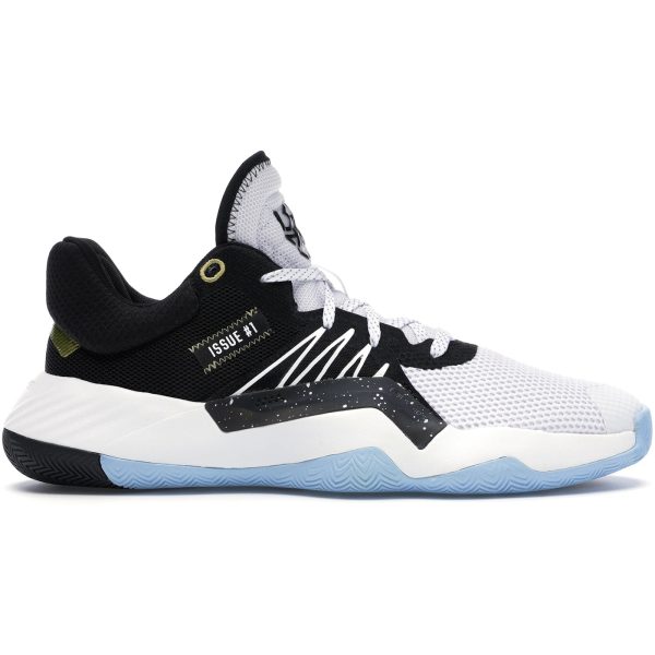 adidas D.O.N. Issue #1 White Black Gold Metallic