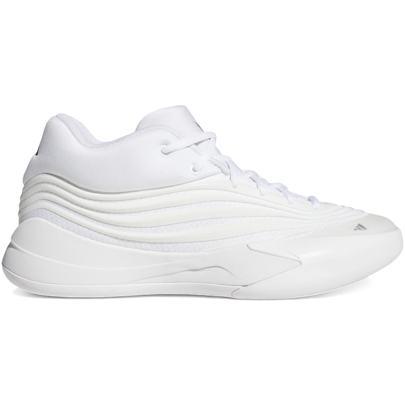 adidas Dame 10 Triple White 2 adidas Dame 10 Triple White 2