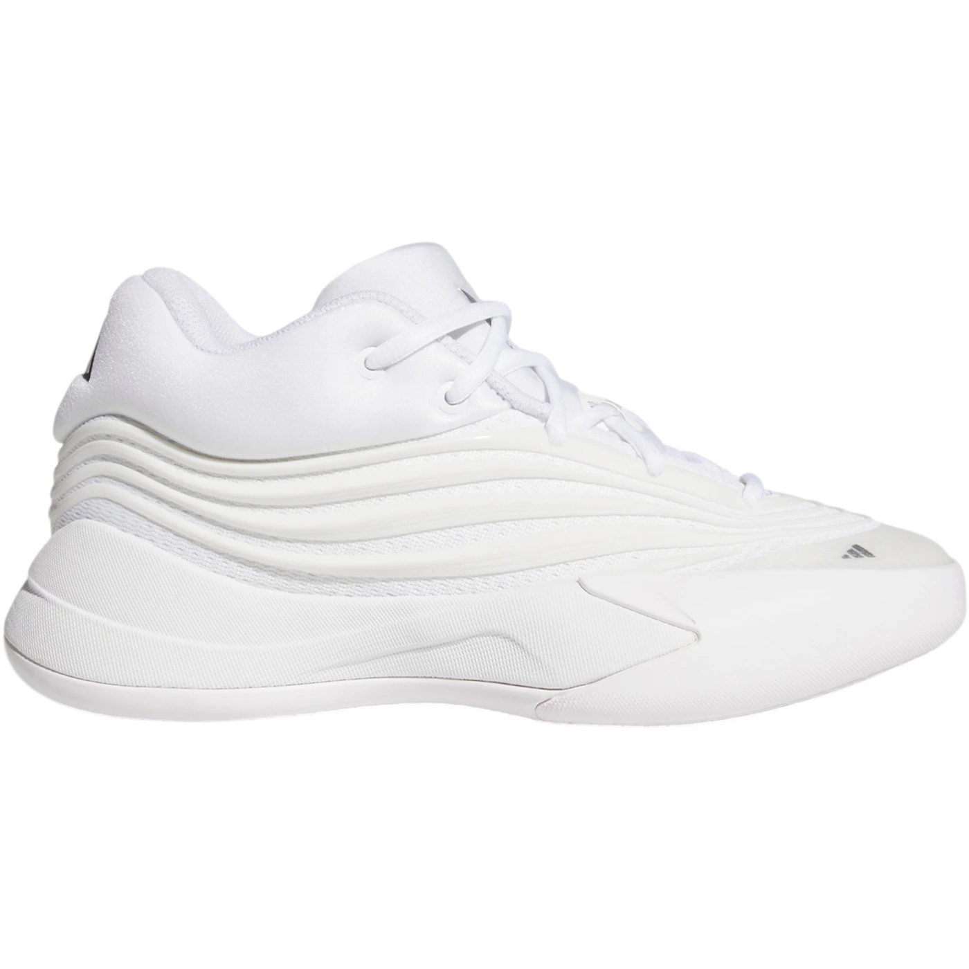 adidas Dame 10 Triple White (GS) 1 adidas Dame 10 Triple White GS 1