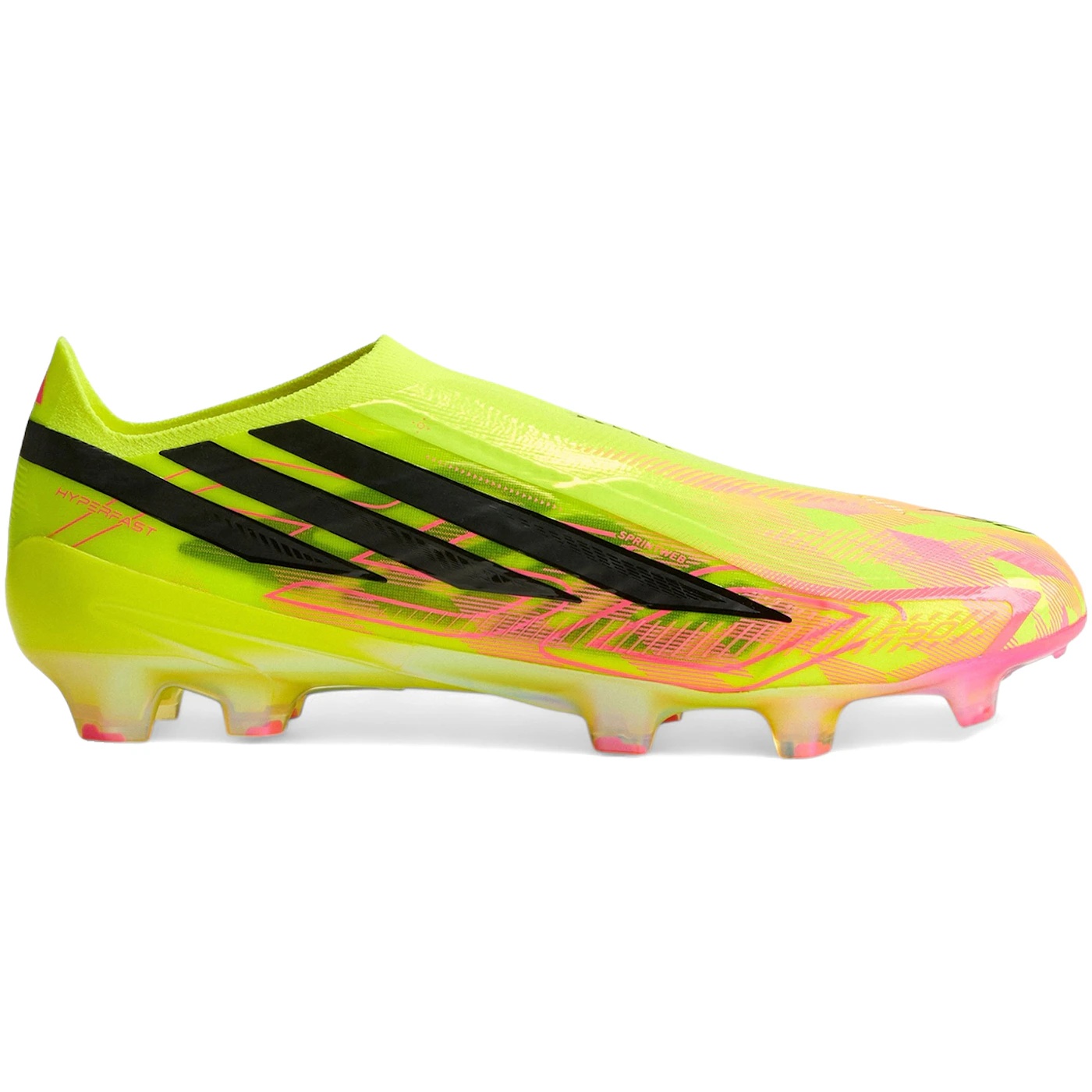 adidas F50 Hyperfast Elite Laceless FG Team Solar Yellow 2 Core Black Solar Turbo 1 adidas F50 Hyperfast Elite Laceless FG Team Solar Yellow 2 Core Black Solar Turbo 3