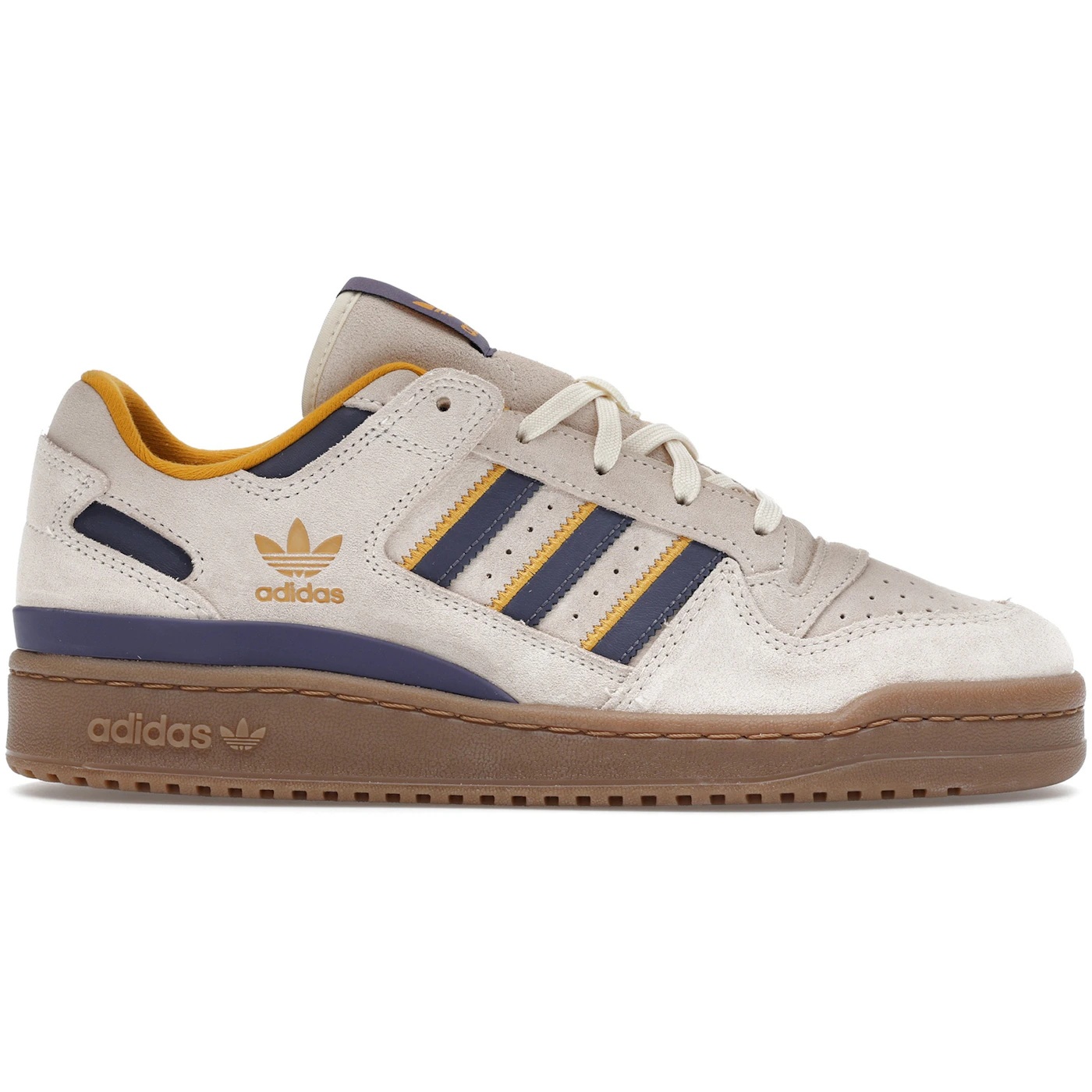 adidas Forum Low CL White Preloved Violet Yellow 1 adidas Forum Low CL White Preloved Violet Yellow 1