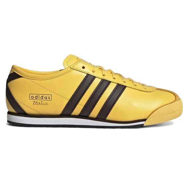 adidas Italia 70s Spring Yellow Dark Brown (Womens)