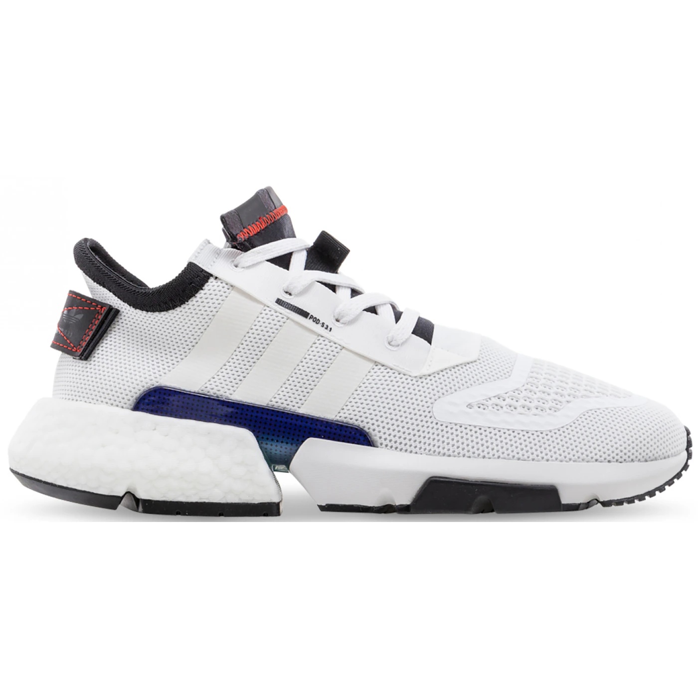adidas POD-S3.1 Cloud White Core Black Blue Shank 2 adidas POD S31 Cloud White Core Black Blue Shank 3