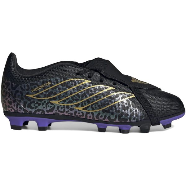 adidas Predator Club Fold Over Tongue FG/Multi Ground Kaka Core Black Gold Metallic (GS)