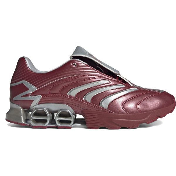 adidas Predator Megaride Burgundy Silver Metallic