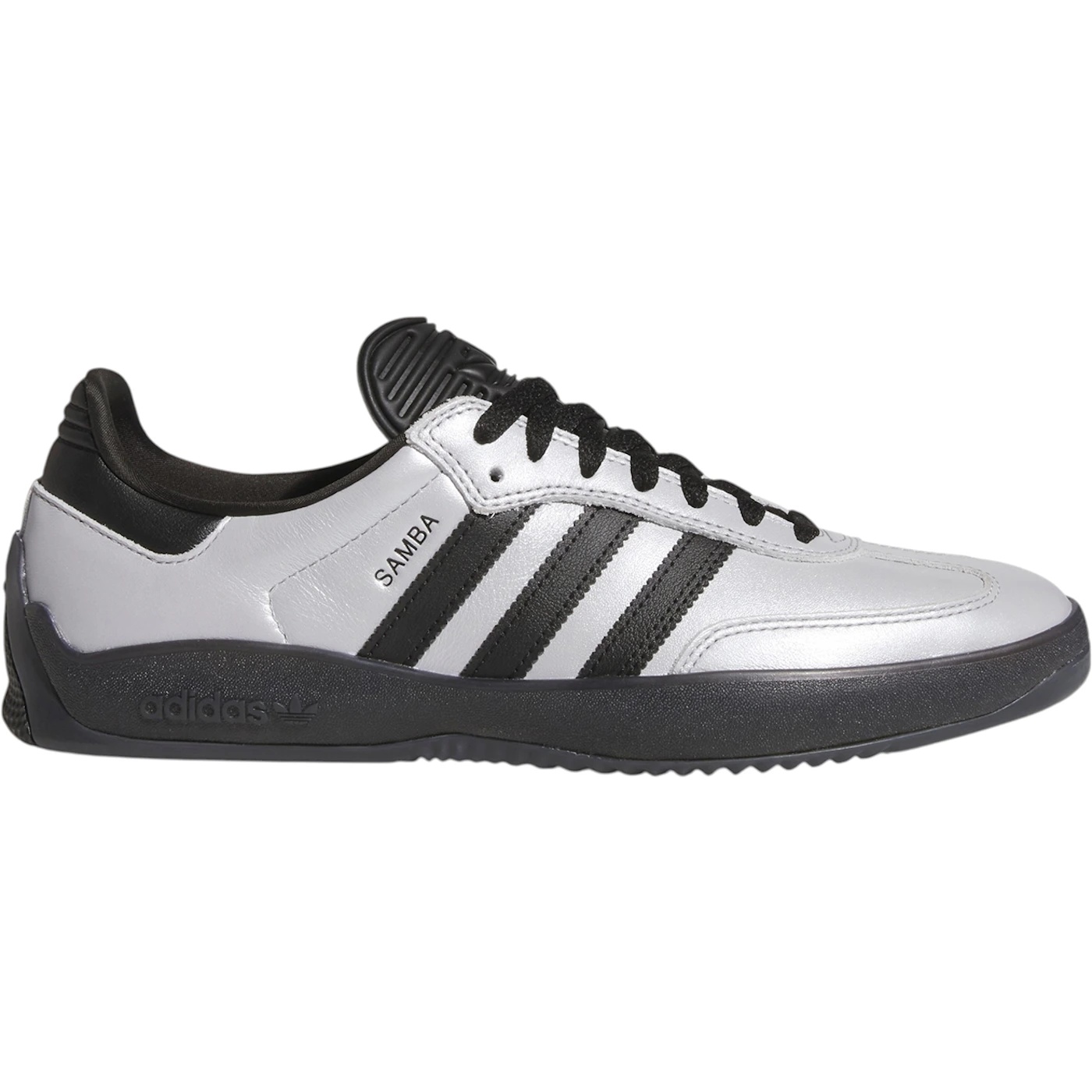 adidas Puig Samba Silver Metallic Black 2