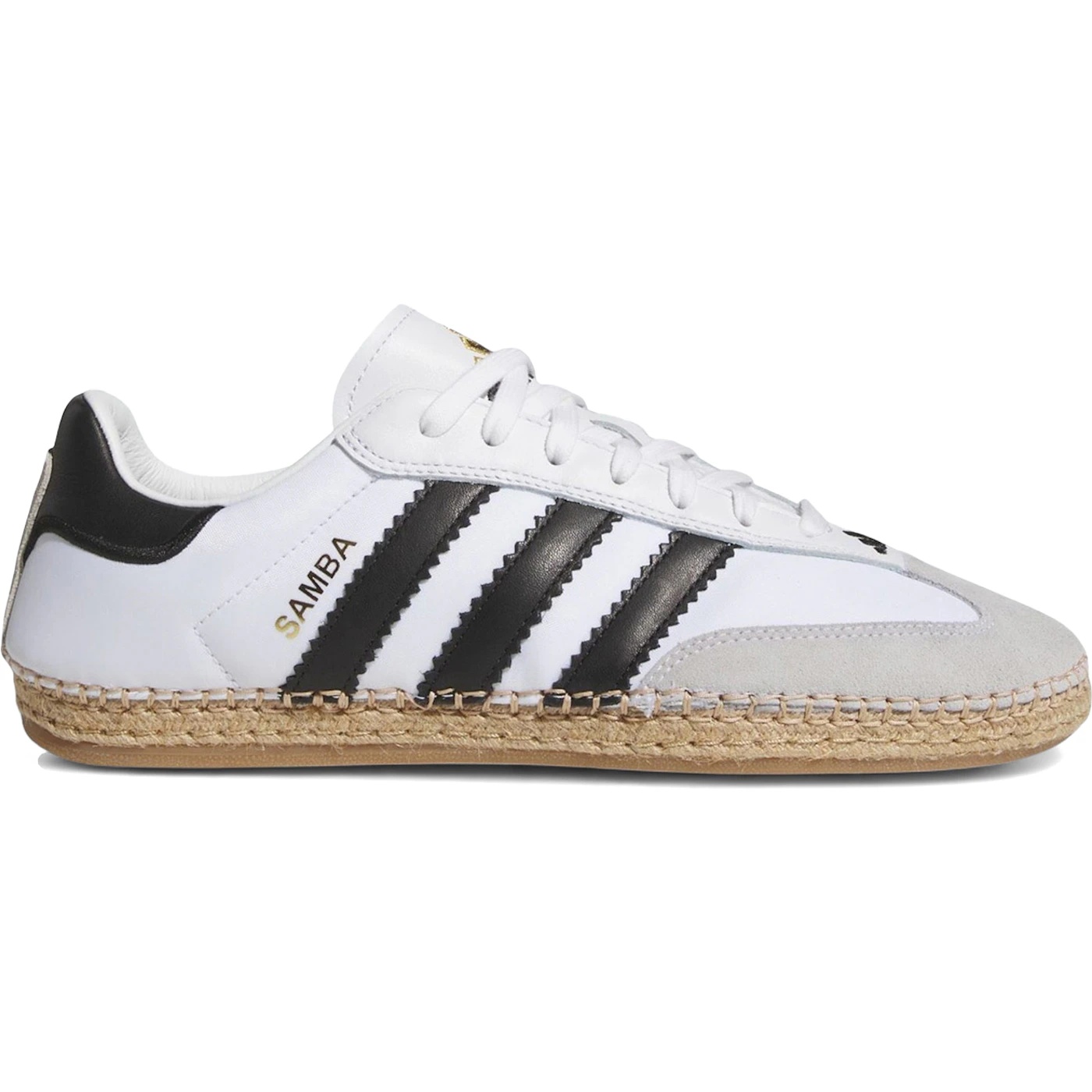 adidas Samba Espadrille CLOT By Edison Chen White Black 1 adidas Samba Espadrille CLOT By Edison Chen White Black 2