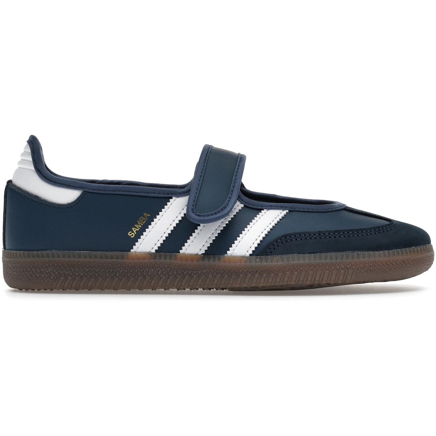 adidas Samba Jane Crew Navy White (Womens) 1 adidas Samba Jane Crew Navy White Womens 1