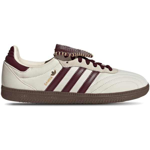 adidas Samba LT Cream White Maroon (Womens)